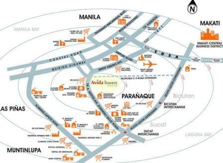 马尼拉2Br Avida Tower Near Naia Airport公寓 外观 照片
